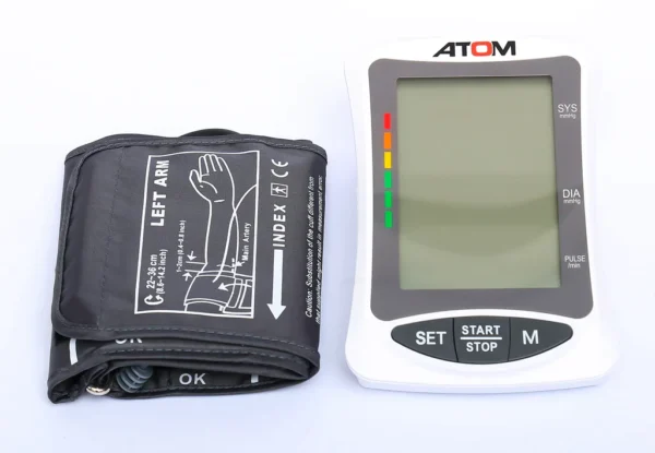 Atom Blood Pressure Monitor Upper Arm Accurate - Image 3